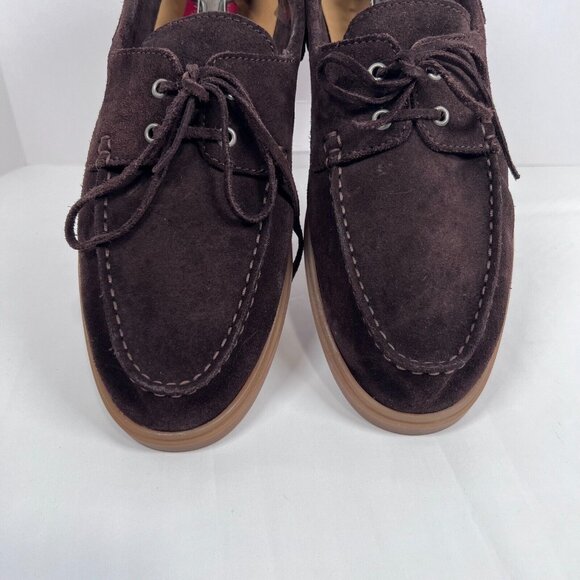 Jones Bootmaker Men's Putney Suede Shoes Brown EU 43/ US 10-10.5 Dress Shoe‎ - Picture 10 of 14